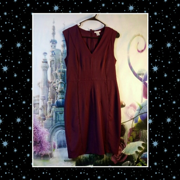 🌺 - Plum colored H&M dress - Picture 1 of 5